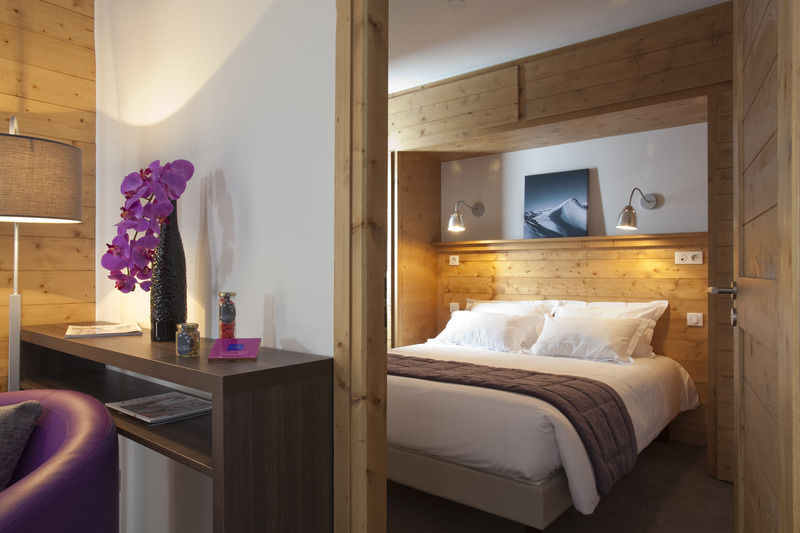 Le Chalet Du Mont Vallon Spa Resort Les Menuires Buitenkant foto