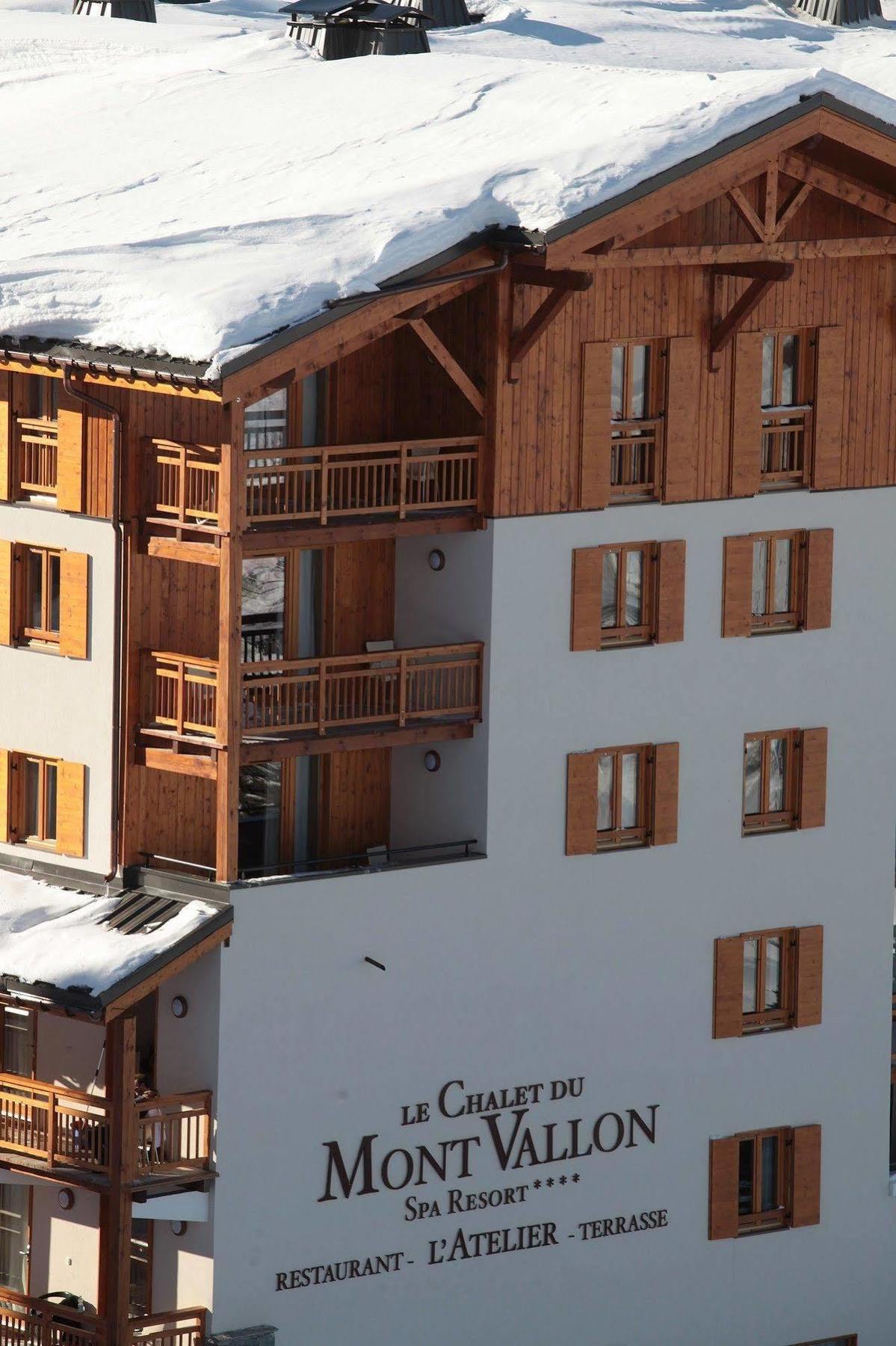 Le Chalet Du Mont Vallon Spa Resort Les Menuires Buitenkant foto