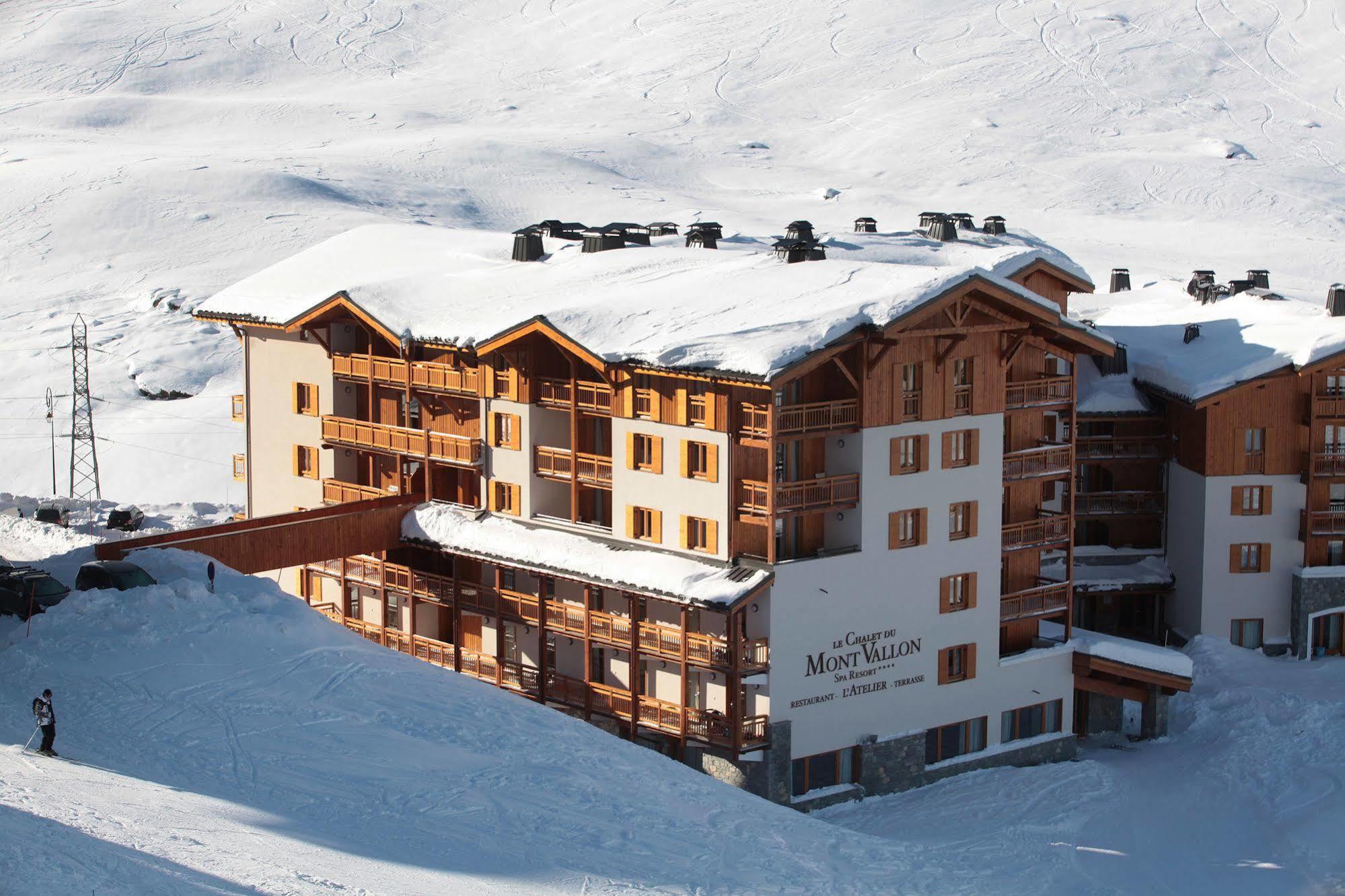 Le Chalet Du Mont Vallon Spa Resort Les Menuires Buitenkant foto