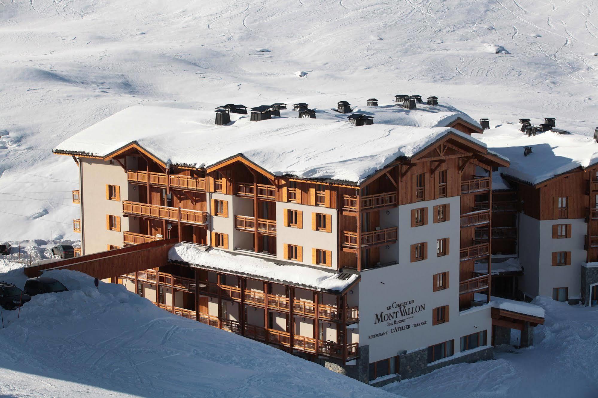 Le Chalet Du Mont Vallon Spa Resort Les Menuires Buitenkant foto