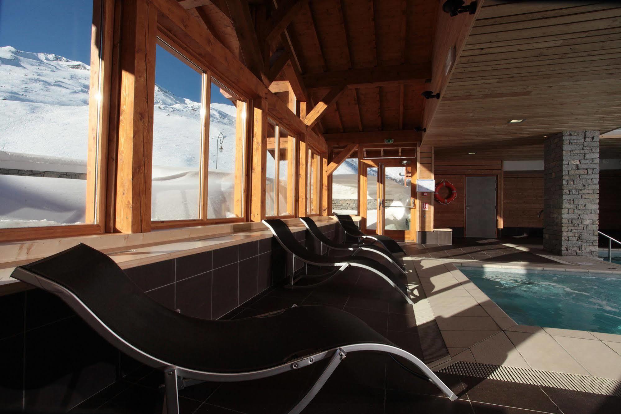 Le Chalet Du Mont Vallon Spa Resort Les Menuires Buitenkant foto