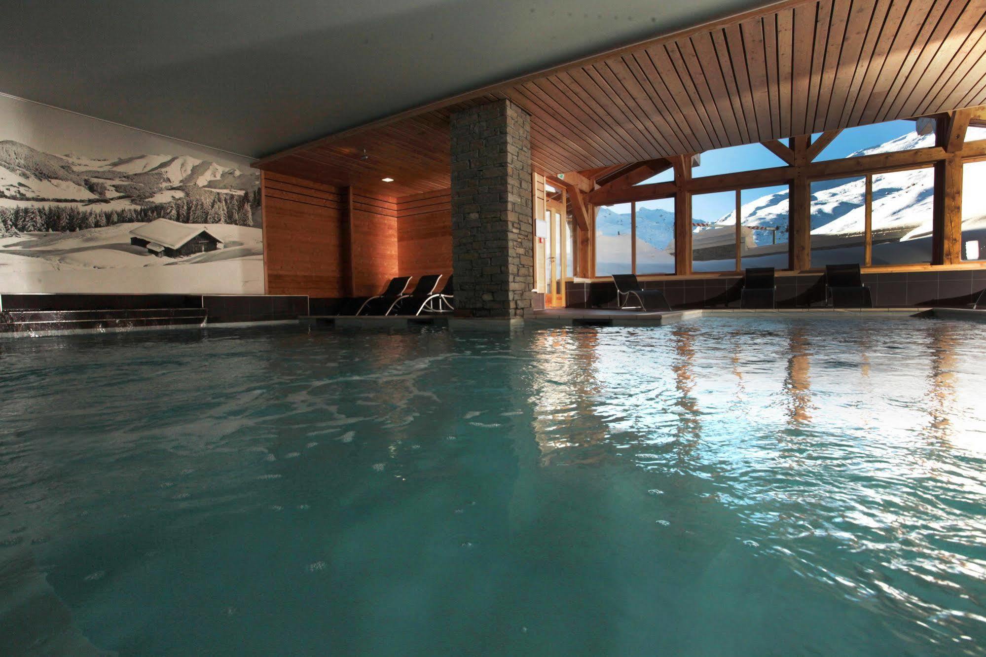 Le Chalet Du Mont Vallon Spa Resort Les Menuires Buitenkant foto