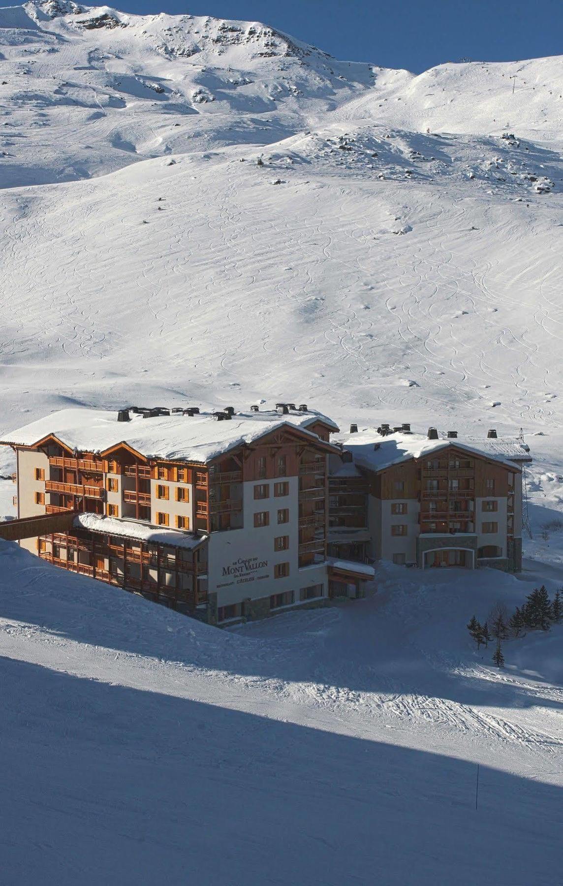 Le Chalet Du Mont Vallon Spa Resort Les Menuires Buitenkant foto