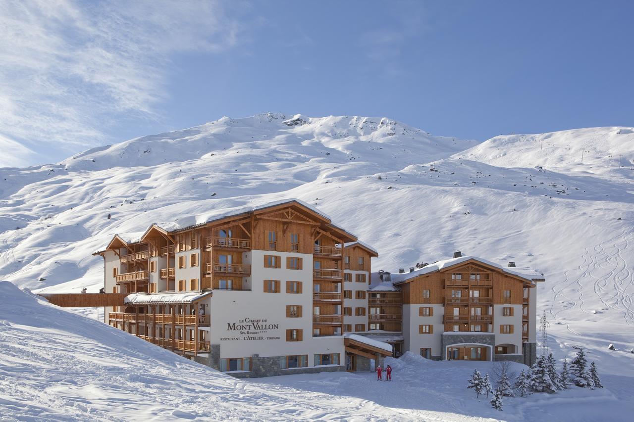 Le Chalet Du Mont Vallon Spa Resort Les Menuires Buitenkant foto